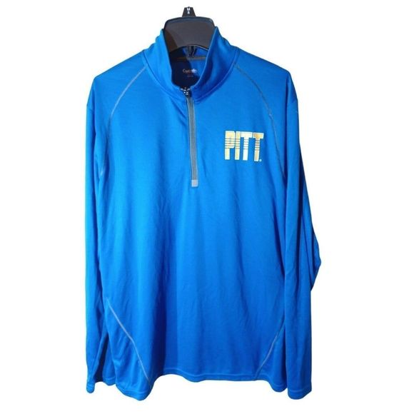 Men's Long Sleeve Pittsburgh 1/4 Zip Pullover Size Large New Without Tags - Picture 2 of 9